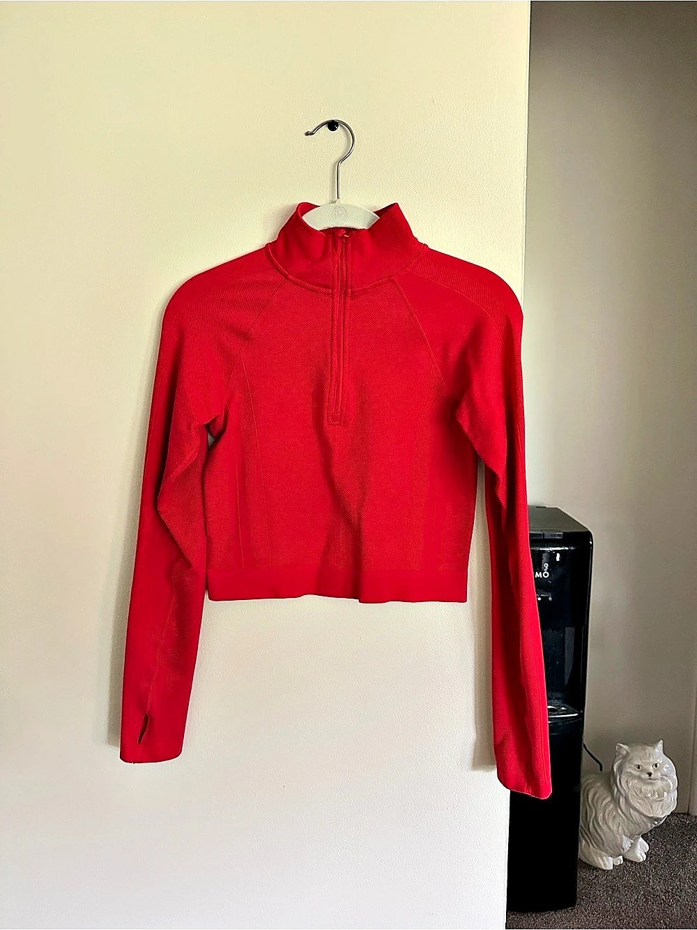 All in Motion Women’s Small Half Zip Athletic Jacket Red Size Small